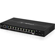 Ubiquiti EdgeRouter 12 - 10x Gbit RJ45 port, 2x SFP port, 1x PoE In, 1x PoE Out 24V