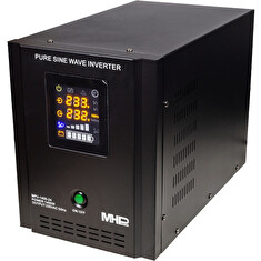 MHPower záložní zdroj MPU-1400-24, UPS, 1400W, čistý sinus, 24V