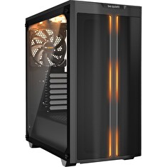 Be quiet! skříň PURE BASE 500DX / MidT / bez zdroje / USB 3.0 / 3x140mm fans ARGB/ průhledná bočnice / černá