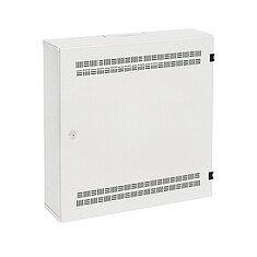 Solarix Rozvaděč SOHO LC-18 s lištami 2U, 4U a 11U, 550x550x150mm bílá RAL9003