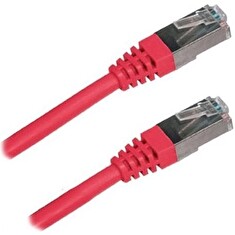 XtendLan Patch kabel Cat 6A SFTP LSFRZH 5m - červený
