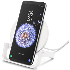 Belkin BOOST CHARGE™ Qi 10W Bezdrátová stojánková nabíječka, bílá
