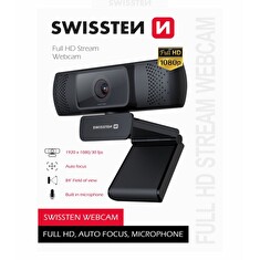 SWISSTEN WEBCAM FHD 1080P