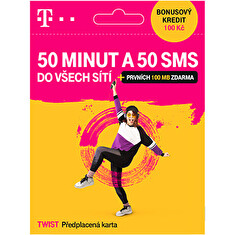 T-Mobile SIM Twist 50 MINUT A 50 SMS