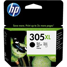 HP inkoustová kazeta 305XL (černá originál) pro - DeskJet 2300, 2710, 2720, DeskJet Plus 4100, ENVY 6000, ENVY Pro 6400