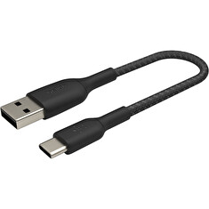 Belkin BOOST CHARGE™ USB-C/USB-A kabel, 15cm, černý - odolný