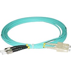 XtendLan FO patch ST-SC 2m 50/125 duplex, OM3, LS0H
