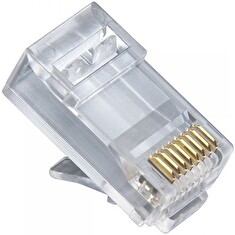XtendLan Konektor UTP RJ45 CAT 6, lanko, 50U, vkládané rozpletení