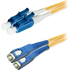 XtendLan FO patch LC-SC 2m 9/125 duplex, G.652d, LS0H