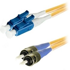 XtendLan FO patch LC-ST 2m 9/125 duplex, G.652d, LS0H