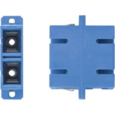 XtendLan SC-SC duplex adaptér SM, modrý, do optických rozvaděčů