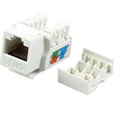 XtendLan Keystone jack RJ45, narážecí, CAT5E dual LSA/110, pouze do zásuvek