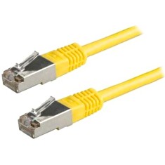XtendLan Patch kabel Cat 5e FTP 1m - žlutý