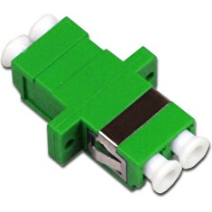 XtendLan LC-LC duplex adapter SM, APC, zelený, do optických rozvaděčů