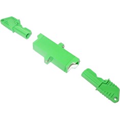 XtendLan E2000-E2000 simplex adapter SM, APC, zelený, do optických rozvaděčů