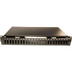 XtendLan 19" optický rozvaděč, 24 portů SC duplex (48 FO portů), výsuvný