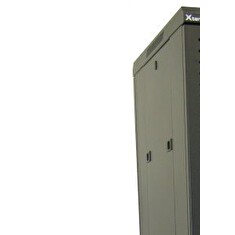 XtendLan 42U/600x800 stojanový, černý, skleněné dveře, plná záda