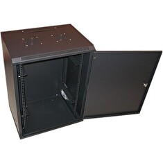 XtendLan 22U/600x450, na zeď, jednodílný, plné dveře, úprava proti vykradení