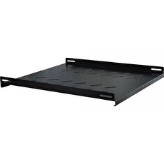 XtendLan Police 350mm pro stojanové rozvaděče ECO, hloubka 600, 60kg nosnost, černá