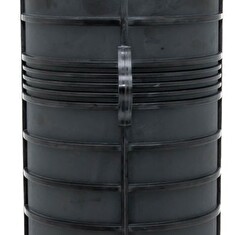 XtendLan Vodotěsná optická spojka, zemní/zeď/stožár, 48 vláken 4x6, 4 prostupy, matice, 415x206mm