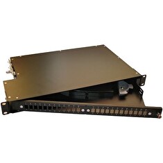 XtendLan 19" optický rozvaděč, 24 portů simplex SC/LC, otočná montáž