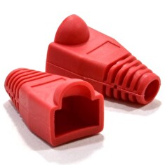 XtendLan Ochrana konektoru RJ45 červená (bublinka)