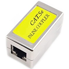 XtendLan Spojka RJ45 rozvodu CAT5E přímá, stíněná