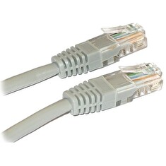 XtendLan Patch kabel Cat 6 UTP 2m - šedý