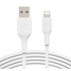 BELKIN kabel USB-A - Lightning, 3m, bílý