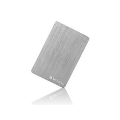 VERBATIM HDD 2.5" 2TB Store 'n' Go ALU Slim Portable Hard Drive USB 3.2, Silver