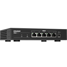 QNAP switch QSW-1105-5T (5x 2,5GbE port, pasiv. chlazení, 100M/ 1G/ 2,5G, Broadcom Chipset)