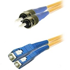 XtendLan FO patch ST-SC 1m 9/125 duplex, G.652d, LS0H