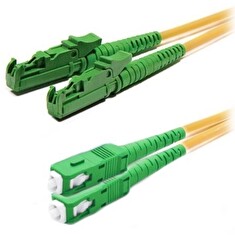 XtendLan FO patch E2000/APC-SC/APC 5m 9/125 duplex, LS0H, G.652d