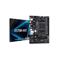 ASRock MB Sc AM4 A520M-HVS, AMD A520M, 2xDDR4, HDMI