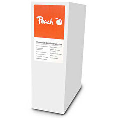 PEACH termální vazací obaly, A4, 4 mm (pro 40 listu), 200 g/m2, 20ks, bílé