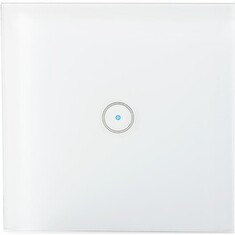 NEDIS Wi-Fi chytrý spínač osvětlení/ jednoduchý/ Android/ iOS/ Nedis® SmartLife/ bílý