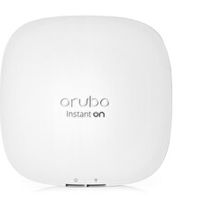 HPE Aruba Instant ON AP22 - Bezdrátový access point - 802.11ax - Bluetooth, Wi-Fi - 2.4 GHz, 5 GHz - napájení DC - nástěnná/stropní montáž