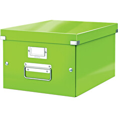 LEITZ Univerzální krabice Click&Store, velikost M (A4), zelená