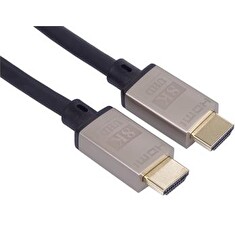 PremiumCord Ultra High Speed HDMI 2.1 kabel 8K@60Hz, 4K@120Hz délka 1m kovové pozlacené konektory