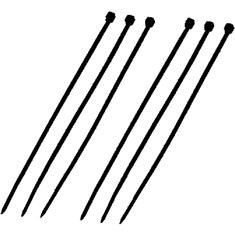 DATACOM Stahovací páska (2.5x100) černá 100ks