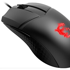 MSI herní myš CLUTCH GM41 Lightweight/ 16.000 dpi/ RGB podsvícení/ 6 tlačítek/ USB