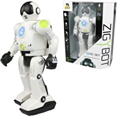 Hračka Zigybot Robot s funkcí času, 20 funkcí