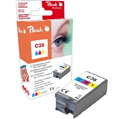 PEACH kompatibilní cartridge Canon CLI-36 color, 11ml