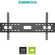 OMEGA držák na zeď pevný pro TV, VESA 75x75, 100x100, 200x200, 400x400, 600x400, 800x400 80 kg