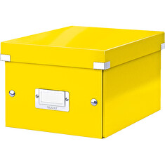 LEITZ Univerzální krabice Click&Store, velikost S (A5), žlutá