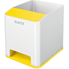 LEITZ Stojánek na tužky WOW hudební, bílá/žlutá