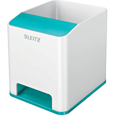 LEITZ Stojánek na tužky WOW hudební, bílá/ledově modrá