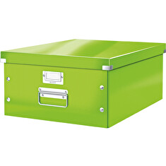 LEITZ Univerzální krabice Click&Store, velikost L (A3), zelená