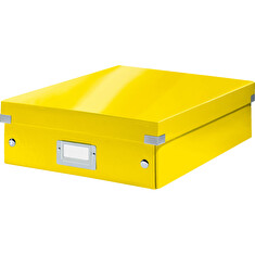 LEITZ Organizační box Click&Store, velikost M, žlutá
