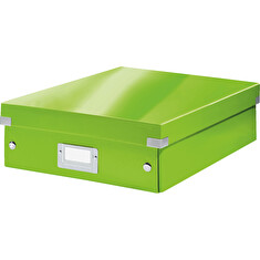 LEITZ Organizační box Click&Store, velikost M, zelená